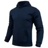 Sudadera con capucha para hombre, color liso, de estilo deportivo casual europeo, para uso en exteriores, de AliExpress, para otoño e invierno, transfronteriza