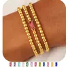 Pulseras de 12 Piedras de Nacimiento Amazon Transfronterizas, de Moda y Únicas, Estilo Europeo y Americano de Nicho, Pulseras Elásticas Apilables para Mujeres