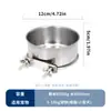 Comederos y bebederos de acero inoxidable para gatos y perros, recipientes para mascotas, comederos de alimentación lenta, comederos para perros y comederos colgantes para jaulas