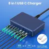 Cargador de Nitruro de Galio de 300W 20V5A Estación de Carga de Alta Potencia para Teléfono Móvil Tablet Laptop Computadora de Escritorio