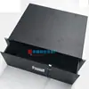 Gabinete Flight Case Gaveta de Ferro 1U 2U 3U 4U Amplificador Gaveta de Ferro Padrão Gabinete Flight Case Gaveta para Computador