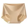 2026 Nueva Ropa Interior de Algodón Puro Antibacteriano con Entrepierna Líquida de Base Sin Costuras para Mujer 10A 2026 Nuevos Pantalones Triangulares Finos de Seda de Hielo