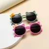 Crianças óculos de sol atacado bonito bowknot cartoon infantil óculos de sol sol- prova meninas óculos de sol multicolor em estoque