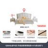 Cama de Boda Escandinava Tongyuite Diseñador Celebridad de Internet Cama Moderna Doble para Dormitorio Principal 1.8m Estilo Ins Lujo Accesible Cama de Cuero