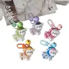 Chaveiro de Sino de Ovelha Pequena Fofo Macio Divertido Ovelha Doce Coração Menina Pingente Ins Ornamento de Mochila Presente