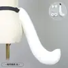 Faixa de Cabelo Lolita de Pelúcia Feita à Mão com Orelhas de Gato Acessórios de Cabelo Kc Headwear de Orelhas de Animal Grampo de Cabelo de Orelha de Raposa