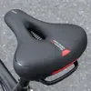 Cojín para asiento de bicicleta, sillín de bicicleta de montaña, asiento cómodo, amortiguador de impactos, asiento engrosado, accesorio universal para bicicleta con asa