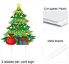 Novo Sinal de Chão de Natal 2023 Sinal de Jardim Externo Impermeável e Resistente ao Sol Sinal de Decoração para Festa no Gramado