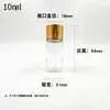En stock: Botellas de plástico transparente PET multi-especificación de 103050 ml con tapas doradas, botellas dispensadoras de boca estrecha, botellas de muestra