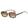 Nuevas gafas de sol de moda cuadradas con montura pequeña, estilo retro de arroz, estilo callejero, estilo europeo y americano, ligeras y de lujo, estilo de celebridades de Internet.