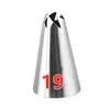 20 estilos em estoque Bicos de Confeitar de Aço Inoxidável Bicos para Tubos de Cola de Creme Capa de Celular Bicos de Confeitar Vários Tipos de Flores Sacos de Confeitar de Creme