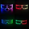 Óculos Luminosos de Bar Óculos Luminosos de LED Boate KTV Nezha Ao Bing Óculos Luminosos Mosaico Engraçados e Legais