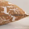 Nueva Funda de Cojín Navideño Chenilla Jacquard Doble Cara Funda de Almohada Decoración Festiva Cojín para Sofá Comercio Exterior Cuero Al por Mayor