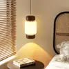 Lámpara Colgante Minimalista de Mesita de Noche Estilo Americano, Luminarias para Mueble de TV, Iluminación Decorativa Zhongshan, Lámpara Colgante Ajustable, Sensor de Barrido Manual
