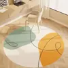 Tapetes de Couro Coloridos para Cadeira de Computador Transfronteiriços para Quarto Sala de Estar Sofá Tapetes de Pé de Lama Diatomácea Tapetes de Pé para Cadeira de Escritório