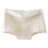 Ropa interior para mujer, Algodón puro, Algodón para niñas Grado 10A Entrepierna antibacteriana, Calzoncillos boxer simples tipo oreja de hongo, finos, amigables con la piel de mujer, para todas las estaciones