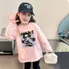 Ropa interior para niñas Otoño 2026 Estilo Nuevo Súper Bonita Camiseta Interior para Niños Grandes 100% Algodón Puro Manga Larga