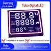 Fabricante de Tanque de Peixes para Aquário Tubo Digital Tela de Exibição de Tubo Digital Personalizada Tubo Digital LED de Letreiro Colorido