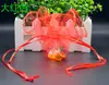 Bolsa de doces bolsa de gaze bolsa de rede com lantejoulas em disco bolsa redonda sachê bolsa de gaze fábrica atacado vendas diretas