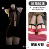 Lencería profundamente seductora, vestido ajustado sexy de rosa, uniforme de secretaria qqny de deseo puro, ropa de dormir de encaje tentación para mujer
