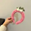 Diadema de Pingüino de Peluche Lindo para Otoño e Invierno, Cabeza de Pez, Celebridad de Internet Femenina, Cara de Dibujos Animados, Para Lavado de Cara, Maquillaje, Presionar el Cabello, Diadema Nueva, Pasador de Pelo, Diadema