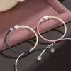 Pulseras de Pareja de Trébol de Cuatro Hojas por Año Zodiacal para Hombres y Mujeres, Modernas y Sencillas, Regalos para Estudiantes, Pulseras de la Suerte Hechas a Mano