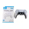 Adequado para Estojo Protetor de Cristal para Controle de Ps5, Estojo Rígido Transparente para Playstation, Estojo Transparente para Joystick de Controle Sem Fio