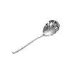 Espumadera de acero inoxidable 304, herramienta de cocina doméstica, cuchara para olla caliente anti-quemaduras de mango largo, juego de cucharas grandes para sopa para restaurante al por mayor