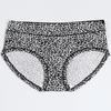 Ropa Interior para Mujer Tallas Grandes Estilo Europeo y Americano, Bragas Sexy con Estampado de Leopardo de Cintura Media-Alta, Que No se Descoloran ni Manchan