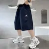 Shorts de Verano Finos para Niños Estilo Nuevo 2026 Ropa de Verano para Niños Grandes Pantalones Casuales de Longitud Media Pantalones Cortos Deportivos Bermuda para Niños
