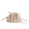 Bolsa Concha Tendência 2026 Novo Modelo Bolsa Feminina com Textura Fosca, Bolsa de Ombro Moda Vintage, Bolsa Transversal Feminina Tendência de Nicho