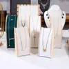 Estante de Exhibición de Joyería Coreana Estante para Collares Juego de Estantes para Anillos Pendientes Pulseras Estante de Almacenamiento Accesorios y Adornos para Exhibición en Mostrador