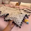 Nuevo Juego de Ropa de Cama Cómodo de Algodón Acolchado con Bordado, con Funda de Edredón, Sábana Plana y Sábana Ajustable - Juego de Cuatro Piezas