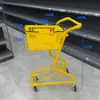Yiming Está Muito Ocupado, mas Há um Carrinho de Compras de Plástico Sem Moldura de Camada Única e Dupla Estilo Lanchonete Similar para Crianças e Adultos