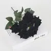Nuevas 7 Canciones del Mar Manojos de Cuernos de Rosa Decoración Romántica de Paisaje para Bodas en Casa Flores Artificiales Al por Mayor