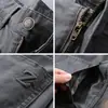 Pantalones para Hombre 2025 Nuevos Resistentes al Desgaste Sin Planchar Tecnología de Lavado y Encogimiento Bolsillos Cinco Bolsillos Verano Delgados Rectos Casuales para Hombre