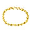 Pulsera al por mayor chapada en oro imitación oro oro de Vietnam oro macizo pulsera de cuentas de Buda de 6 mm pulsera para mujer chapada en oro de cobre se puede enviar en nombre de