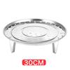 Direto da fábrica vaporizador de aço inoxidável à prova d'água redondo vaporizador cozinha cozidos no vapor pães vaporizador vaporizador rack de peixe cozido no vapor