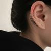 Perforaciones para Elevar el Lóbulo del Oído Clavo de Oreja Plata de Ley para Mujer Simple Viento Frío Círculo Pequeño Grano Clavo de Hélice Auricular 2021 Nueva Moda Anillo para Hélice Auricular