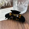 Pinza de acetato estilo francés, pinza de tiburón con lazo de carey de alta calidad, accesorio para el cabello para recogidos en la nuca, en stock para venta al por mayor