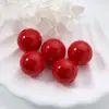 Versátiles Cuentas Sueltas de Colores Cuentas Redondas Macarrón Cuentas Acrílicas Coloridas de Alto Brillo Accesorios para Pulseras de Cuentas Hechas a Mano DIY