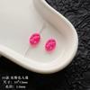 Colgante de aleación con cuentas de Barbie, color rosa negro y dulce, hecho a mano, para hacer collar y pulsera.