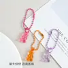 Pingente de Urso Transparente com Contas Fofo Material DIY Feito à Mão Acessórios para Chaveiro Enfeites Acessórios para Bonecas Venda por Atacado