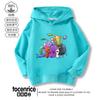 Ropa infantil Pikmin para niños ropa de baño para niños Pikmin de manga larga otoño e invierno nuevo para niños medianos y grandes estilo occidental con capucha