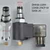 Válvula solenoide hidráulica de cartucho roscado, alivio de presión, dos vías dos posiciones normalmente cerrada DHF08-220H(LSV08-2NCPM)