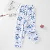 Pantalones de Pijama para Niños Niños Invierno Coral Fleece Forro Polar Cálido Pantalones de Pijama de Franela para Niños Grandes Pantalones Coreanos