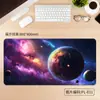 Tapete de Mesa para Jogo Plano Transfronteiriço Série Céu Estrelado Borda Antiderrapante Extra Grande Resistente a Manchas Espessado Borracha E-Sports Mouse Pad