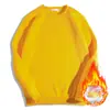 Nuevo Suéter de Polar para Hombre Primavera y Otoño Moda Coreana Pulóver para Hombre Cuello Redondo Casual Versátil Holgado Chaqueta de Manga Larga para Hombre