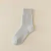 Nuevos Calcetines de Lana de Conejo para Hombre de Invierno, Color Sólido, Casual, Cálidos, Versátiles, Calcetines de Rizo, Venta al por Mayor, Simples