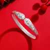 Pulsera de Plata de Ley Garra de Gato Pie de Gato Plata 9999 Palabras Lucidas del Gato Lucido Estilo Nacional de Nicho Pulsera de Plata Pulsera Regalo para Novia